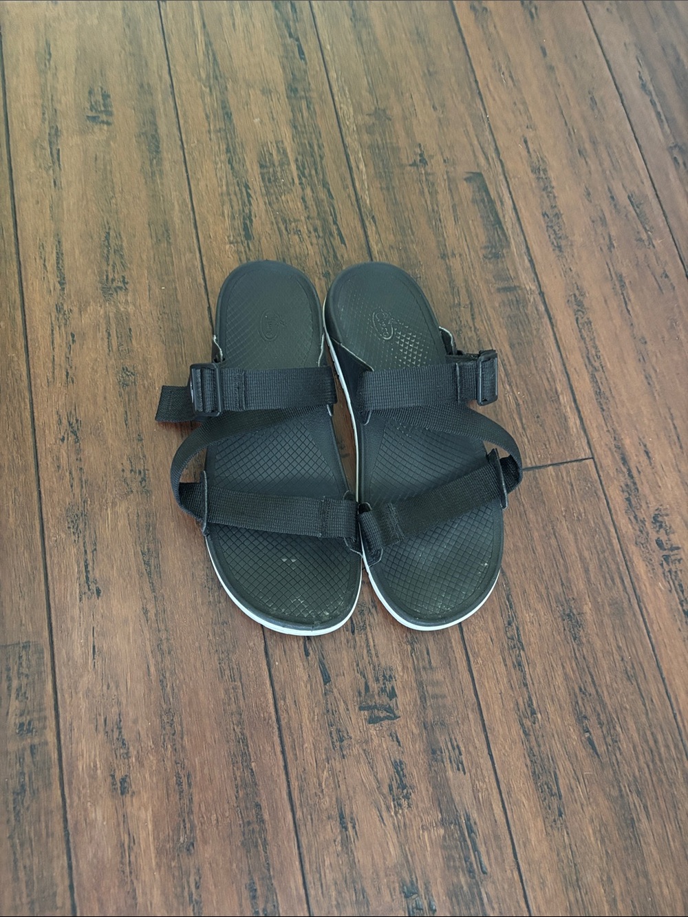 Chaco Black Sport Sandals